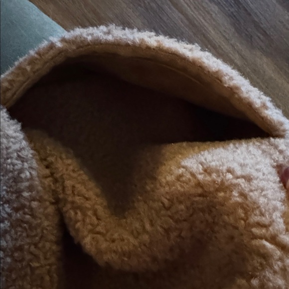 A Piece Apart Walk Coat Cloud Camel Faux Fur Lined NWT Size XL $550 - Picture 4 of 8